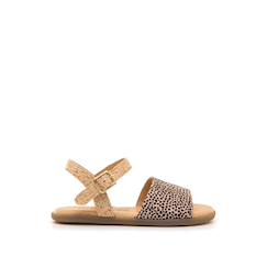 Sandales filles synthétique boucle barefoot  - vertbaudet enfant