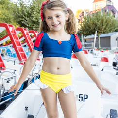 Jouet-Jeux de plein air-Jeux de plage-Maillot de bain 2 pièces fille princesse uv upf 50+