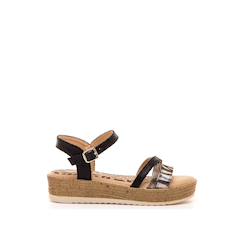 Chaussures-Chaussures fille 23-38-Sandales filles synthétique boucle