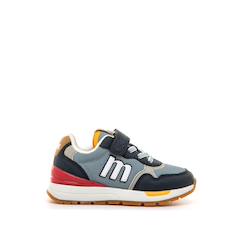 Sneakers bébé synthétique lacets- fermeture adhésive  - vertbaudet enfant