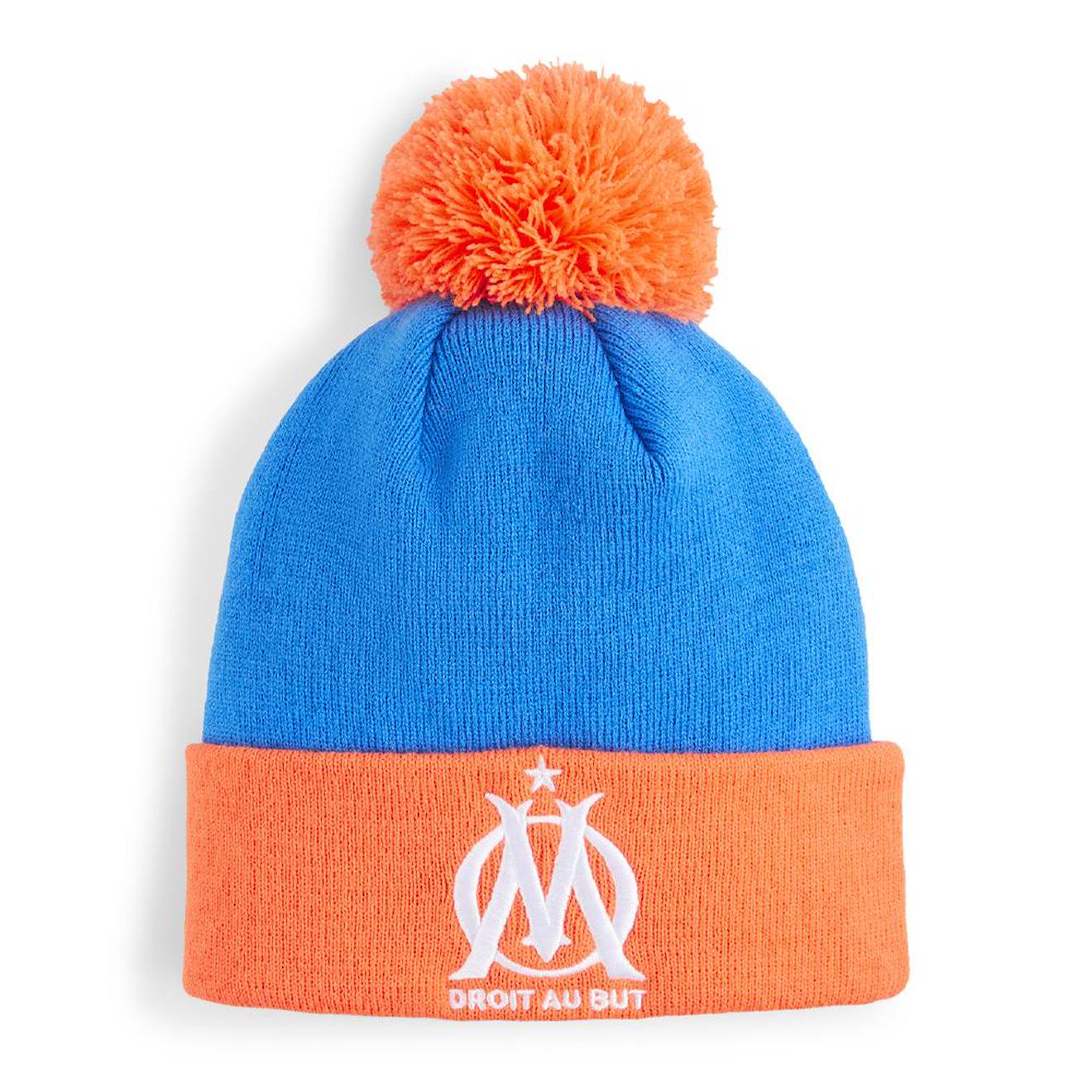 Bonnet Om À Pompon Junior Orange