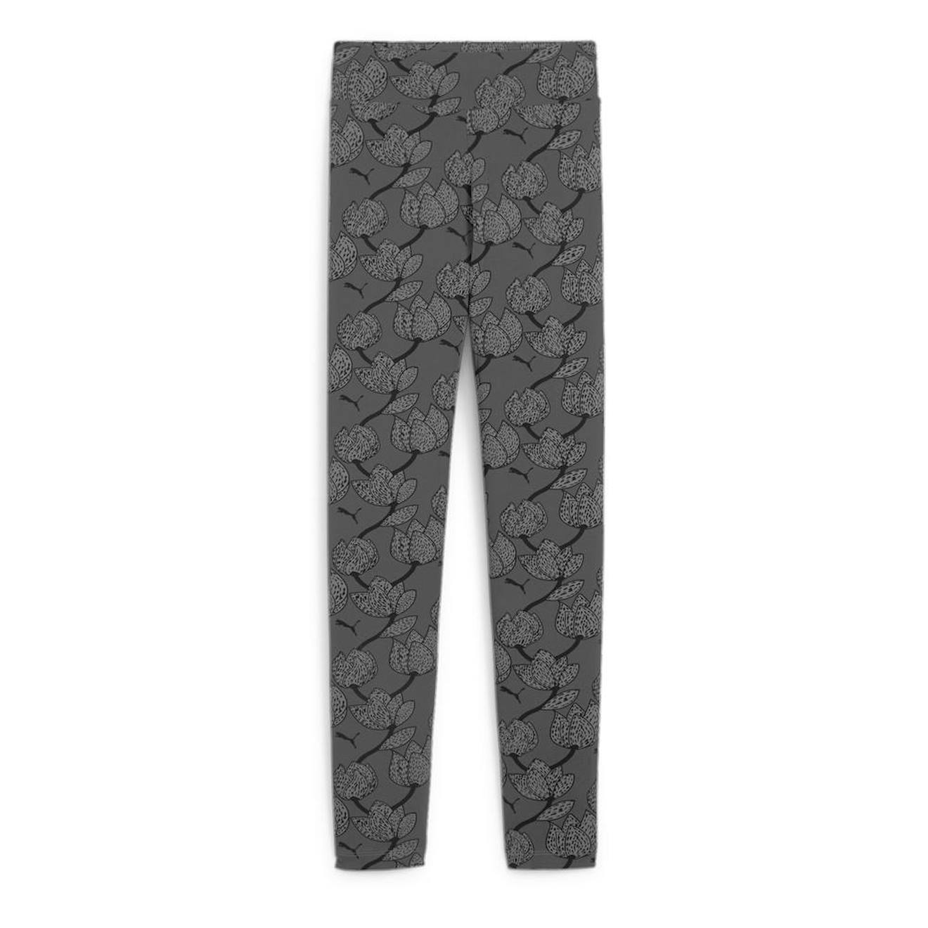 Legging À Motifs Fille Blossom Aop Gris