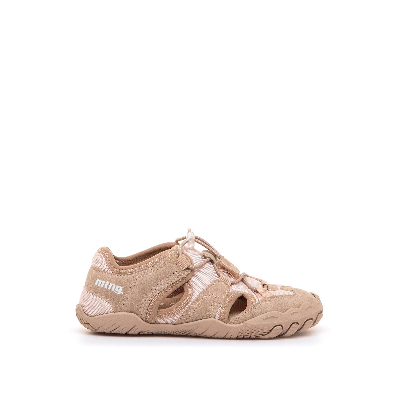 Sandales Filles Synthétique Lacets Beige Sandales Filles Synthétique Lacets Beige