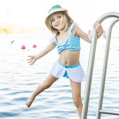 Jouet-Jeux de plein air-Jeux de plage-Maillot de bain 2 pièces fille princesse uv upf 50+
