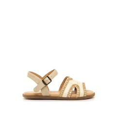 Sandales filles synthétique boucle barefoot  - vertbaudet enfant