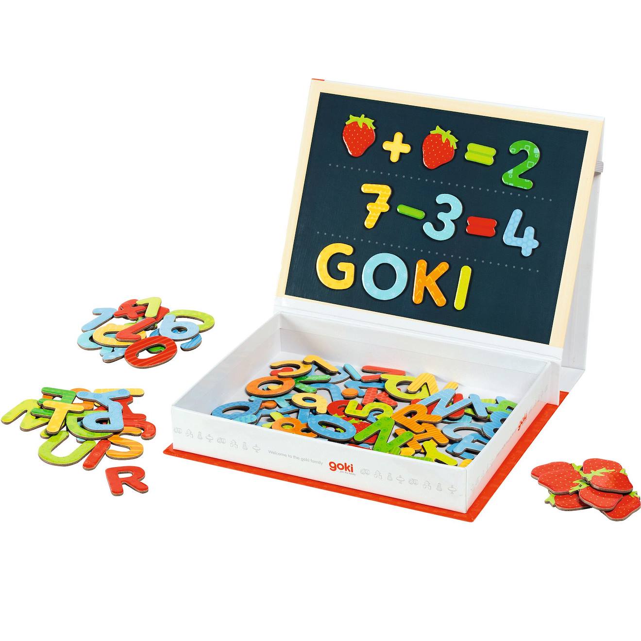 Jeu Magnétique Petite École Blanc