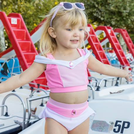 Maillot de bain 2 pièces fille princesse uv upf 50+  - vertbaudet enfant