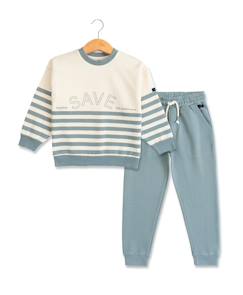 -Ensemble pantalon + haut garçon