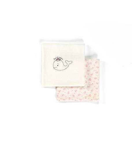 Bébé-Accessoires-Ensemble accessoires 100% coton bébé fille