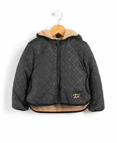 Manteau à capuche fille  - vertbaudet enfant