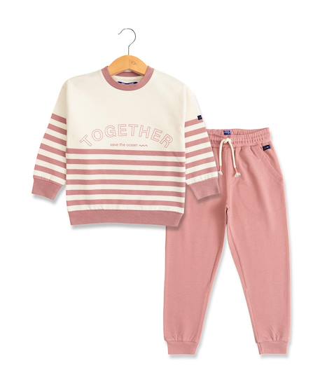 Fille-Ensemble pantalon + haut fille