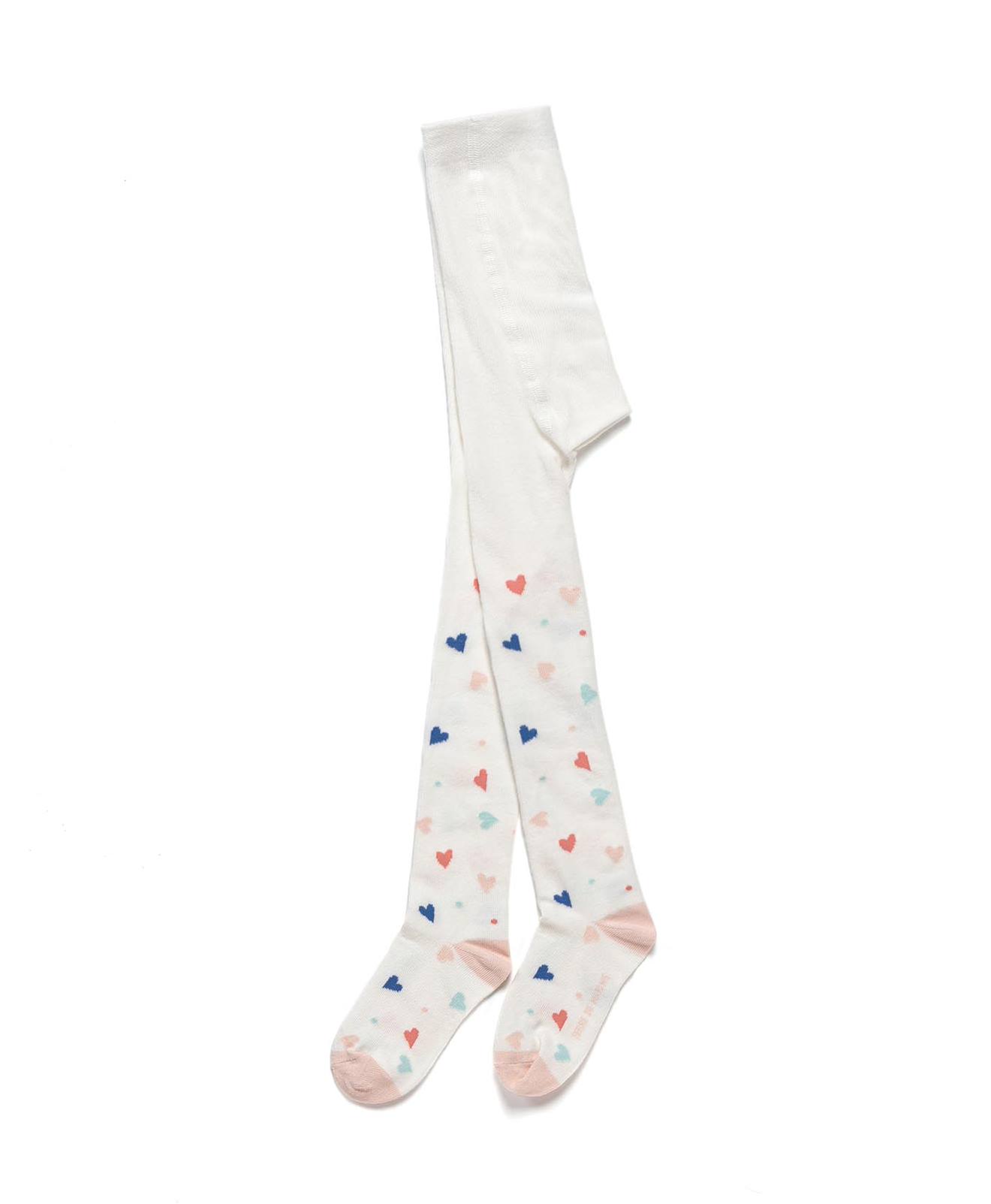 Collants Fille Blanc Casse