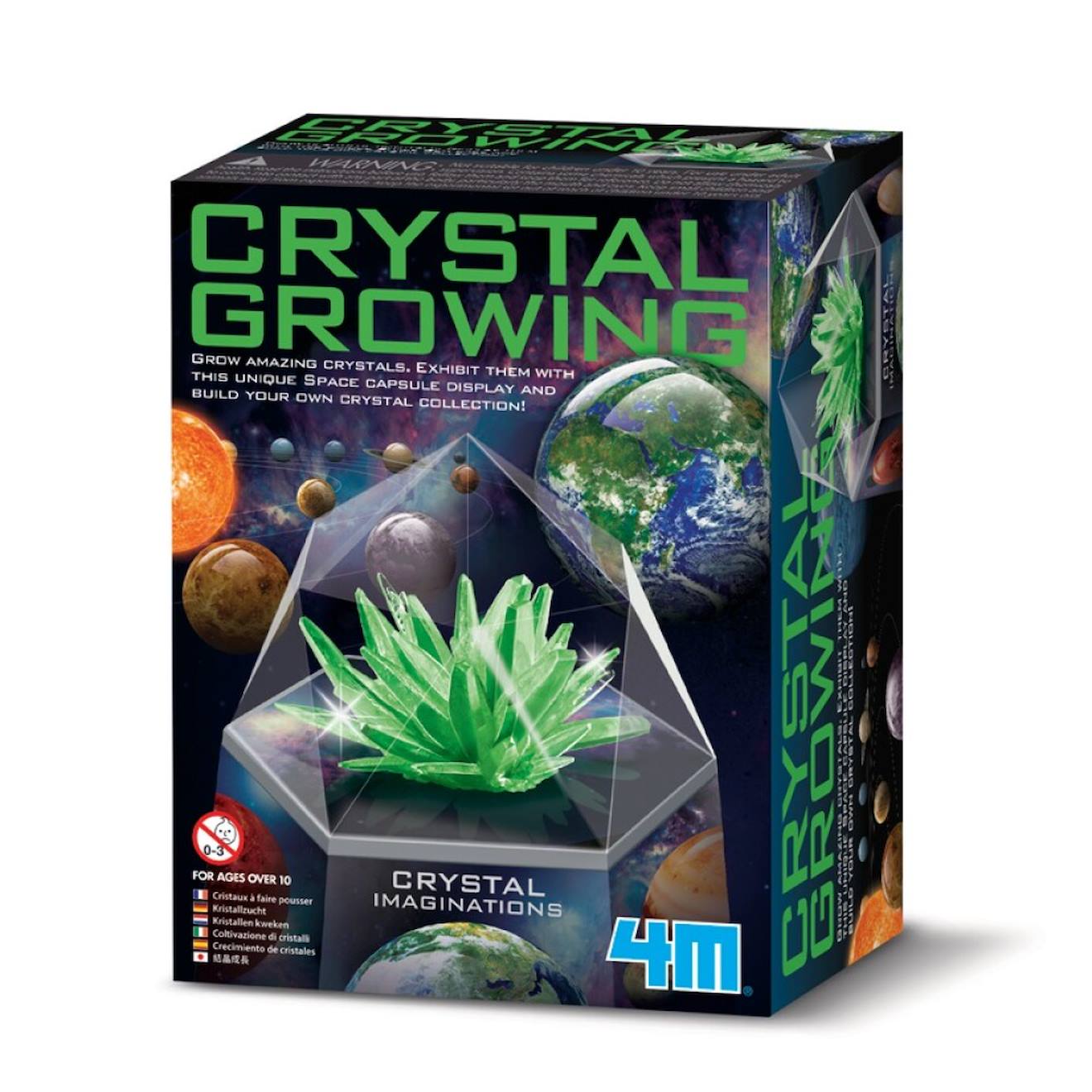 Cristaux De L’espace – Fais Pousser Et Expose Tes Gemmes Cosmiques Green