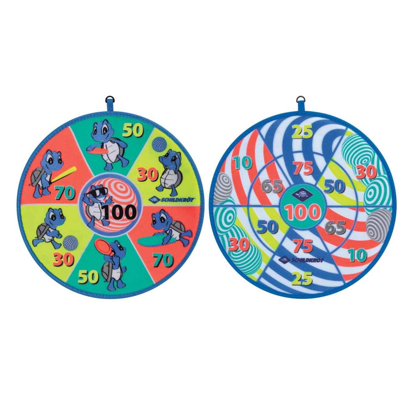 Jeu De Fléchettes Souples, Cible Velcro Avec 2 X 3 Boules Multicolore