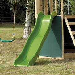 Jouet-Jeux de plein air-Aires de jeux-Glissière toboggan wavy plastique 175cm