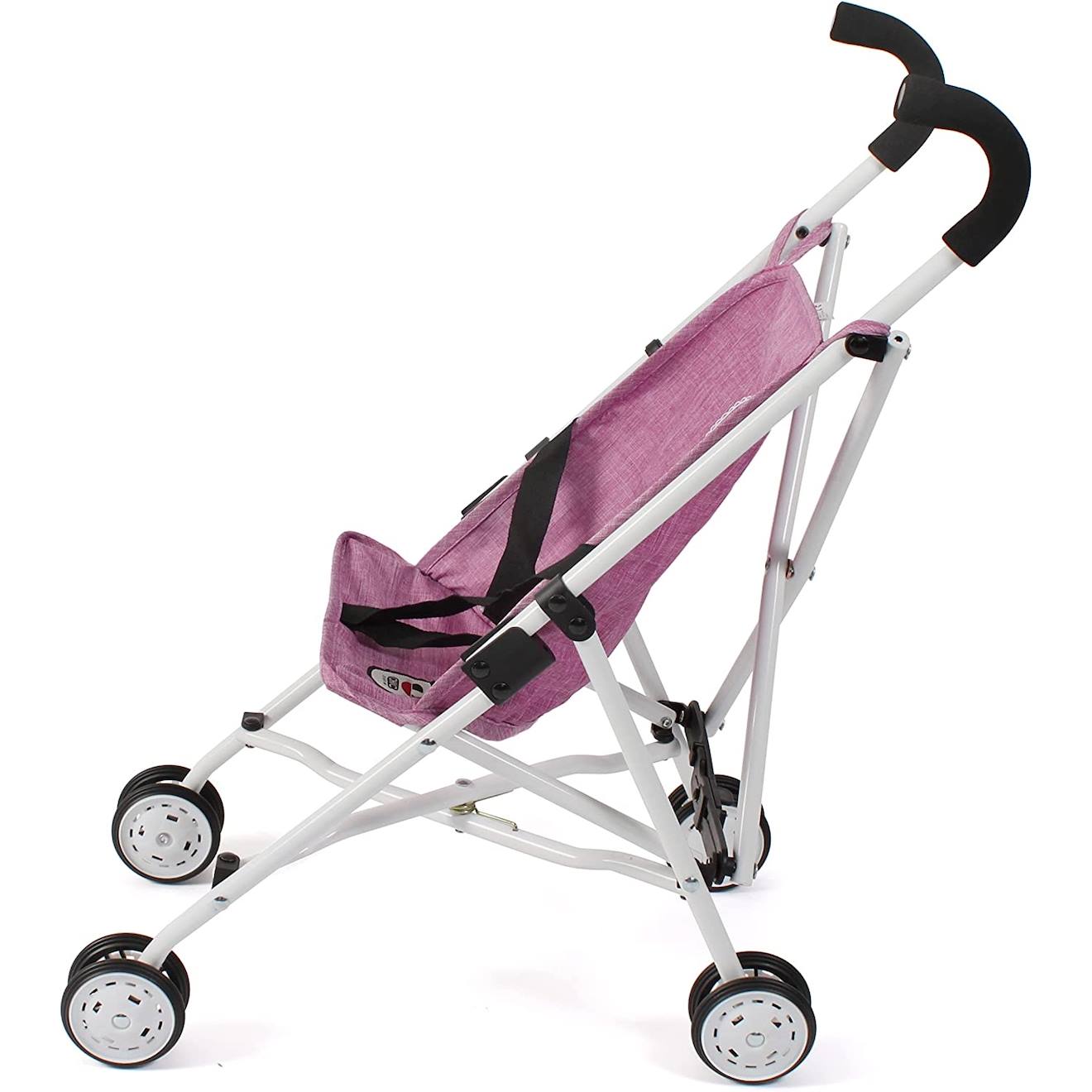 Mini-poussette Buggy Pour Poupons Roma Jean Rose