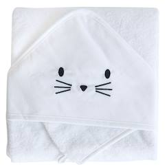 Set sortie de bain et gant lapin  - vertbaudet enfant