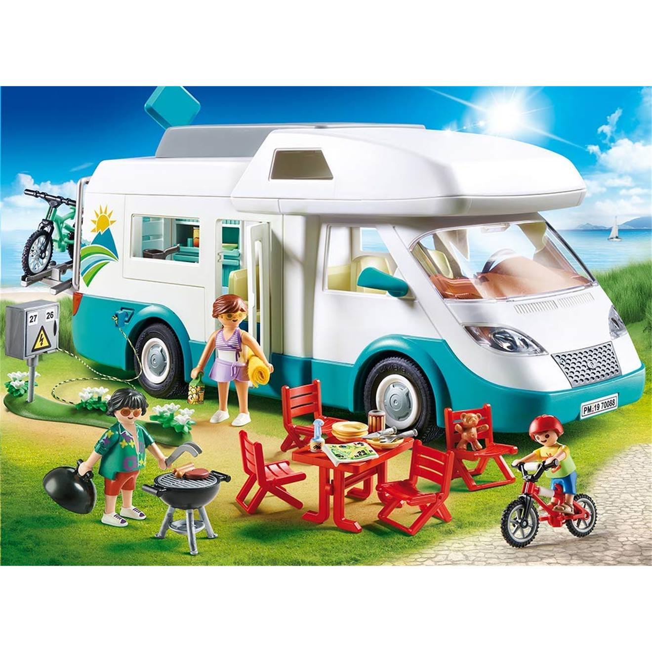 Family Fun - Famille Et Camping-car 70088 Multicolore