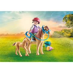 Jouet-Enfant avec poneys 71498