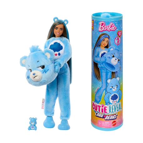 Barbie poupée cutie reveal bisounours Bleu 2 - vertbaudet enfant 