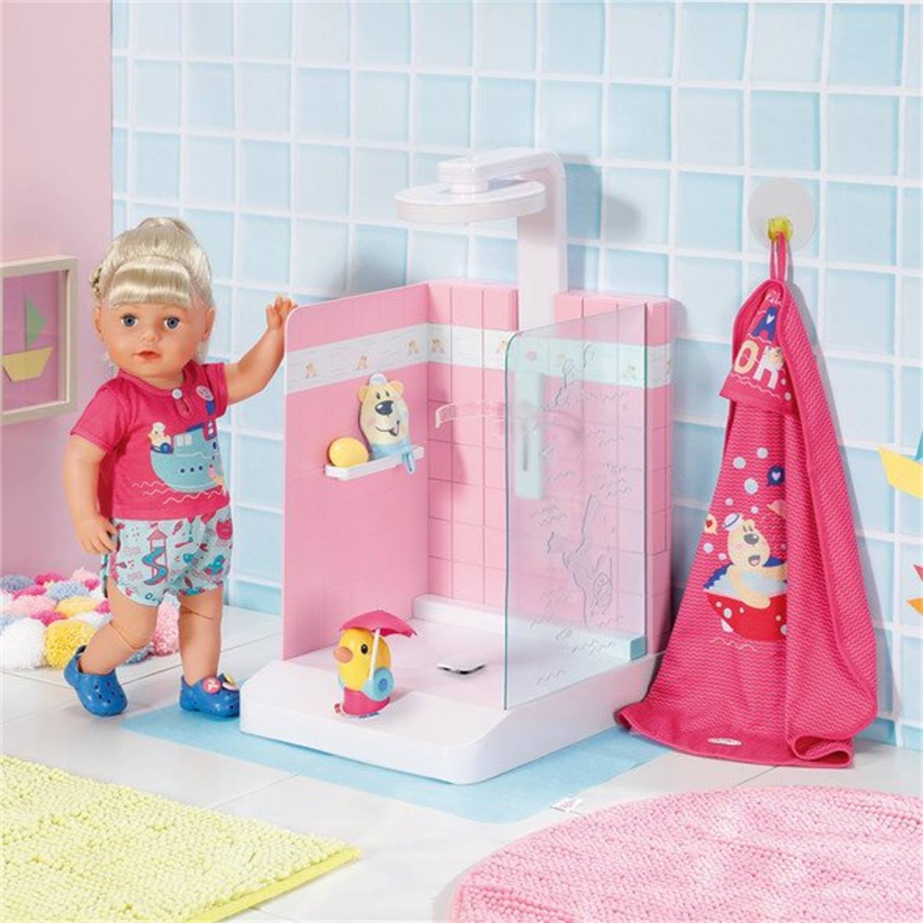 Baby Born Bath Douche À L'italienne Multicolore