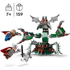 Jouet-Jeux d'imagination-Marvel attaque sur le nouvel asgard 76207