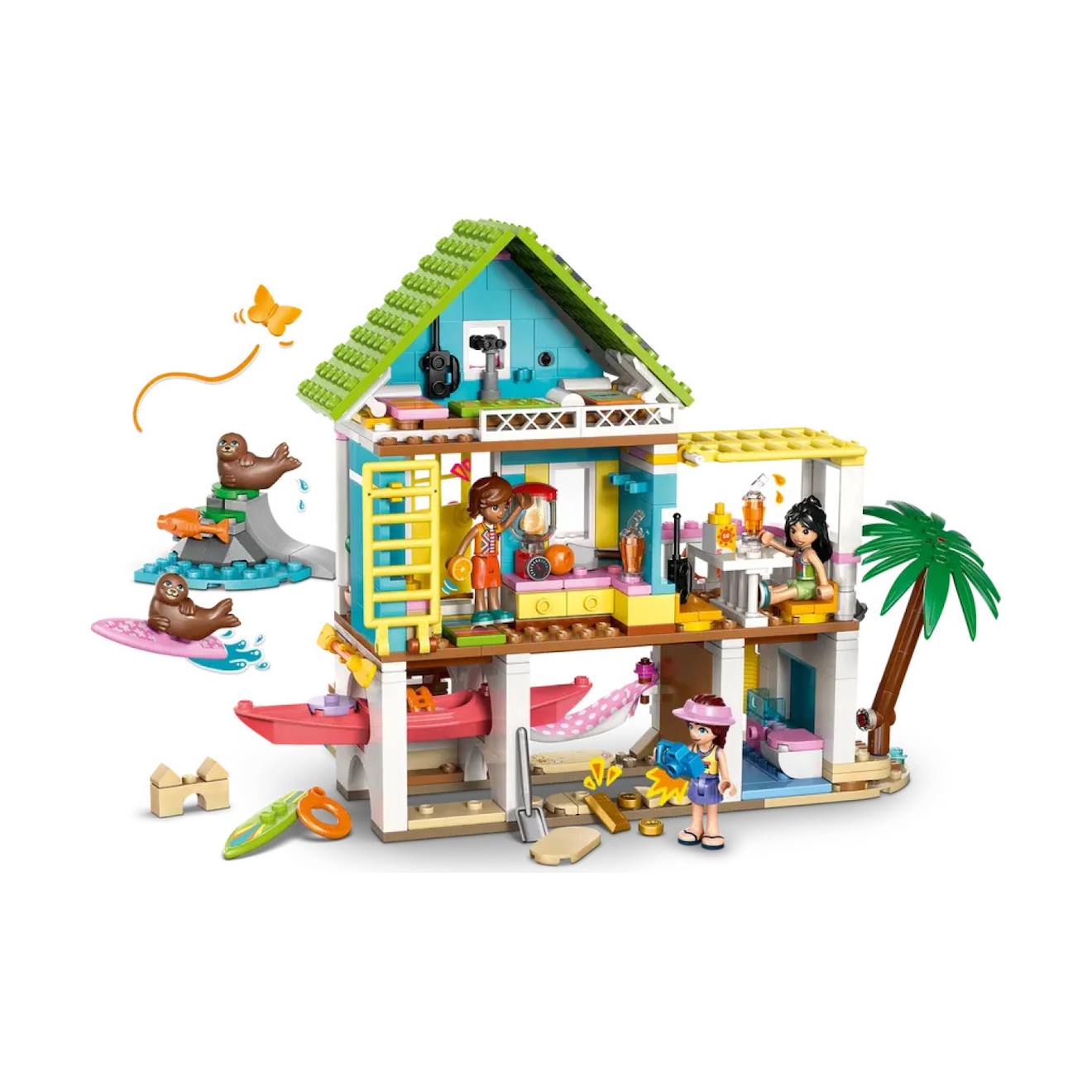 Friends La Maison Sur La Plage Et Les Phoques 42699 Multicolore Friends La Maison Sur La Plage Et Les Phoques 42699 Multicolore