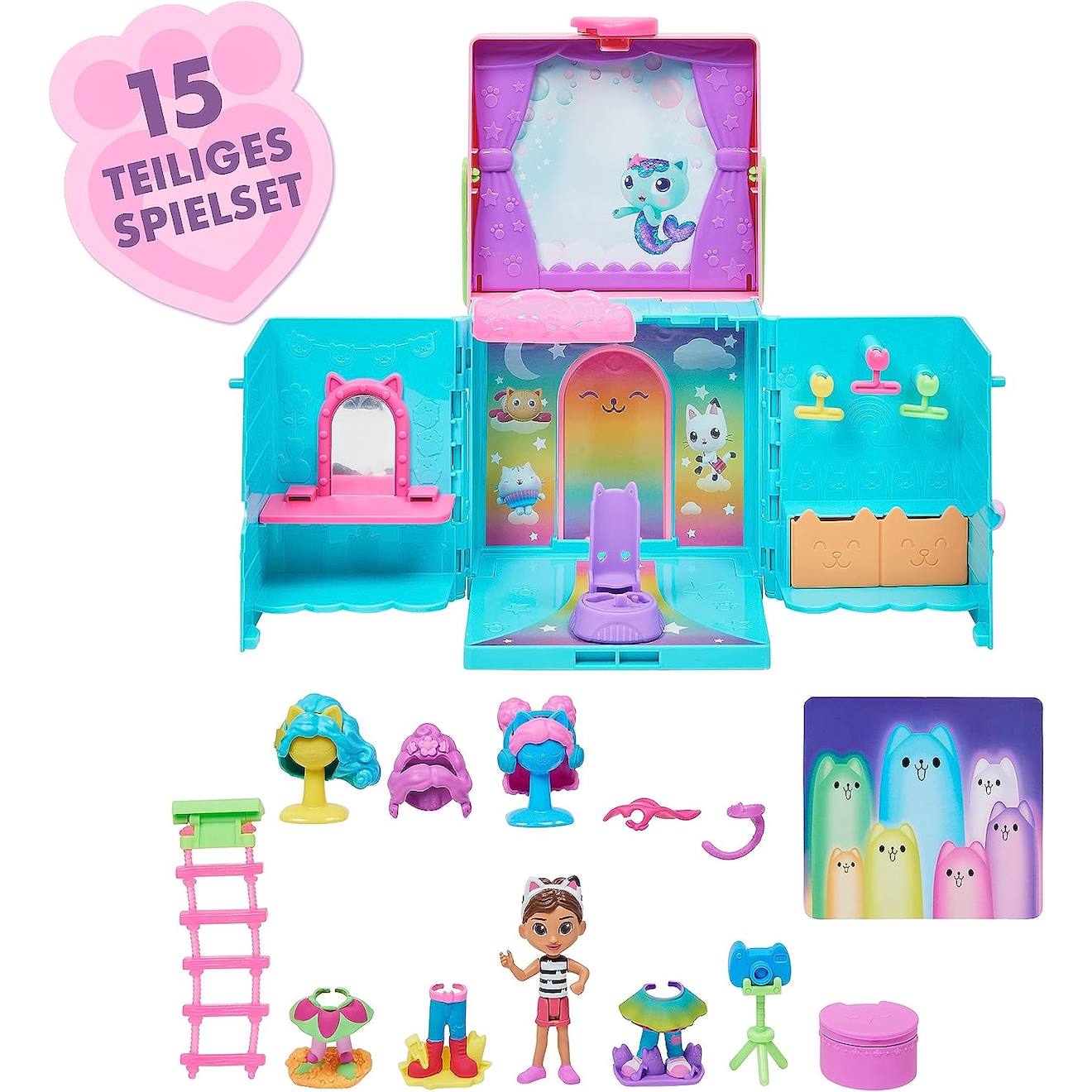 Gabby's Dollhouse Gabby's Armoire Arc-en-ciel Multicolore
