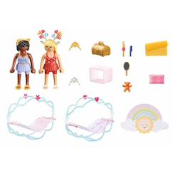 Jouet-Jeux d'imagination-Figurines, mini mondes, héros et animaux-Chambre de princesses - princesse magic 71362