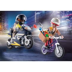 Jouet-Jeux d'imagination-City action starter pack agent et voleur 71255