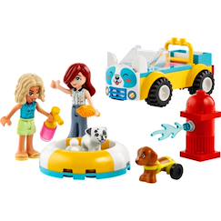 Jouet-Jeux d'imagination-Friends la voiture de toilettage canin 42635