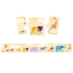 Jouet-Jeux éducatifs-Puzzles-Puzzle frise petits et grands