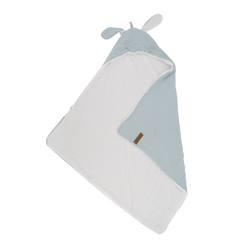 Cape de bain en gaze de coton avec oreilles de lapin  - vertbaudet enfant