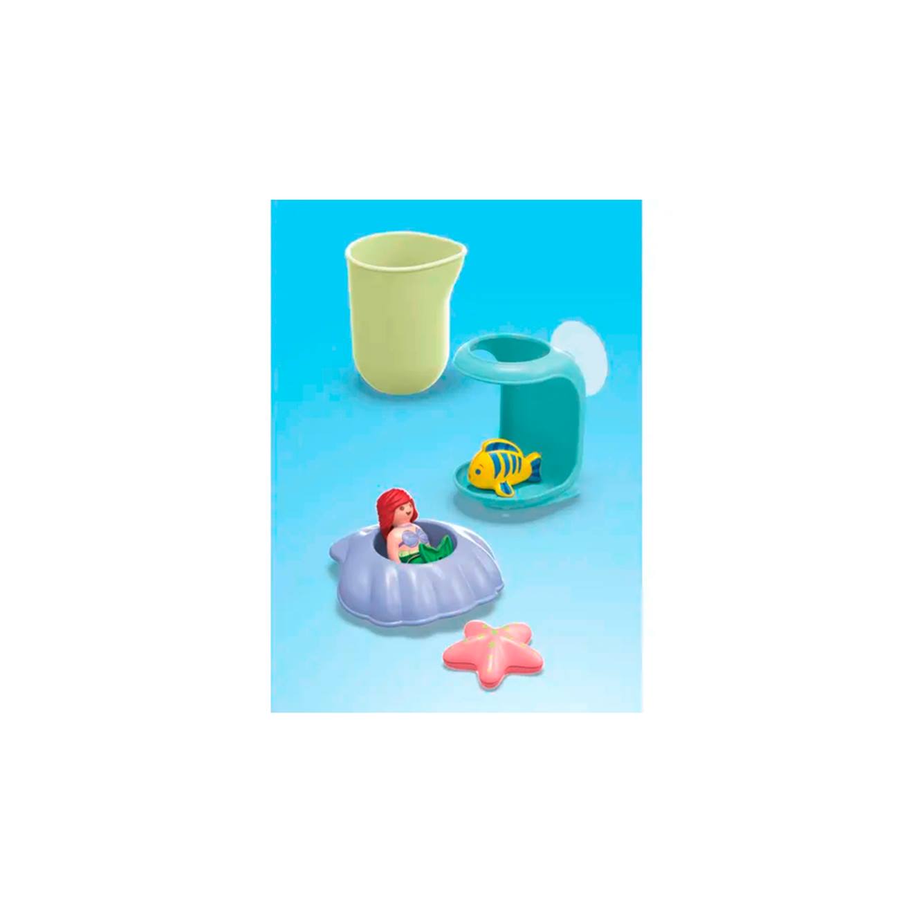 Junior Et Disney Ariel Avec Coquillage De Bain 71460 Multicolore