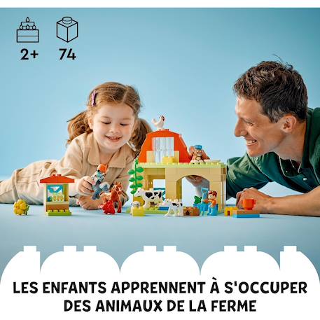 Lego - Prendre Soin Des Animaux De La Ferme 10416 Multicolore