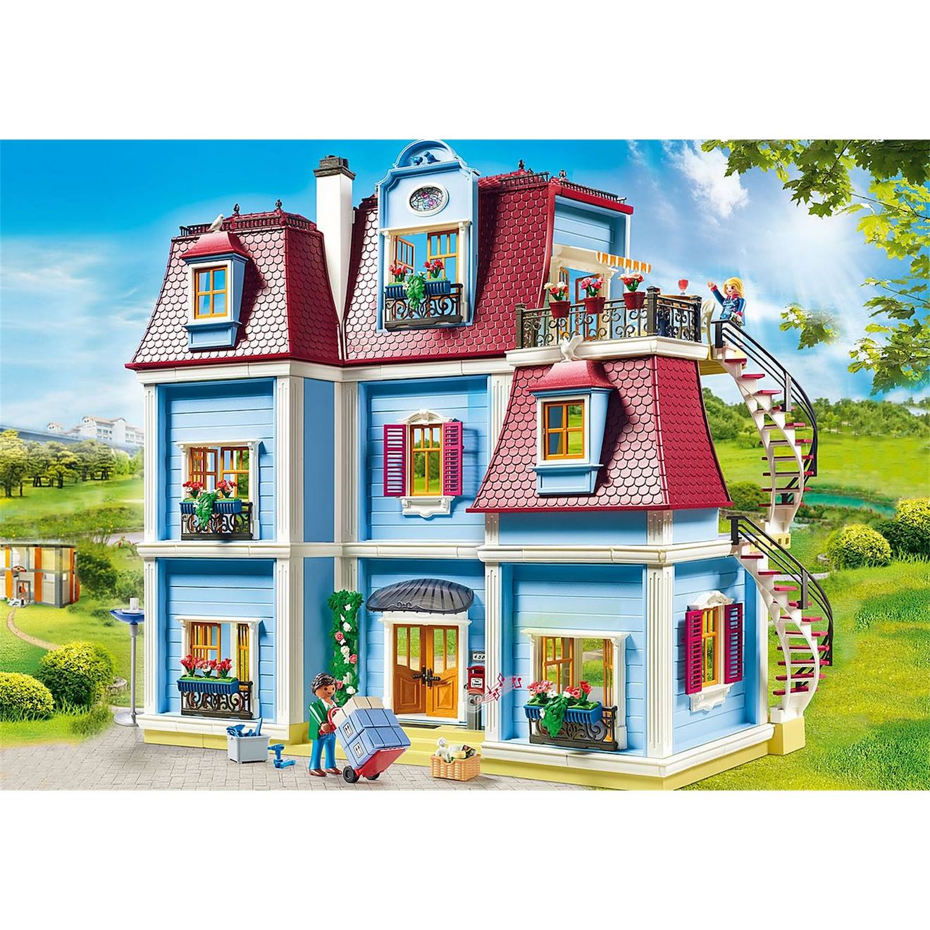 Dollhouse - Grande Maison Traditionnelle 70205 Multicolore