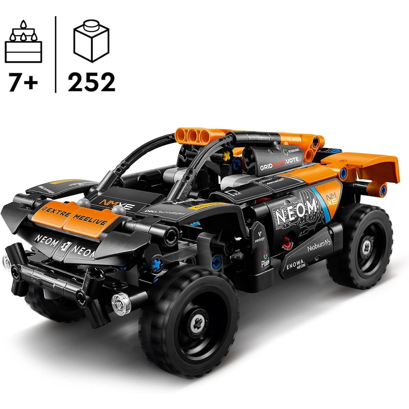 Lego Technic - Neom Mclaren Extreme E Race Car - 42166 Multicolore