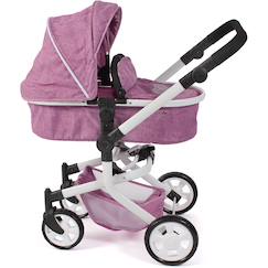 Jouet-Poupons et poupées-Poupons et accessoires-Poussette combinée 2 en 1 mika