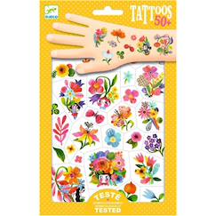 Jouet-Activités artistiques et musicales-Loisirs créatifs-Tatouages fleurissement