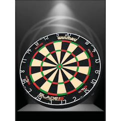 Jouet-Jeux de plein air-Tableau de fléchettes blade 6 dual core winmau