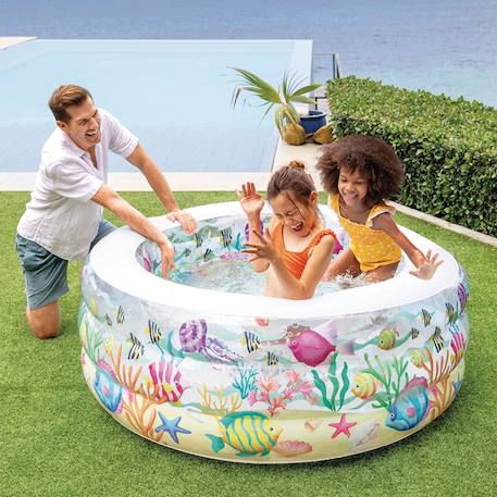 Intex - Piscine Enfant Aquarium Multicolore