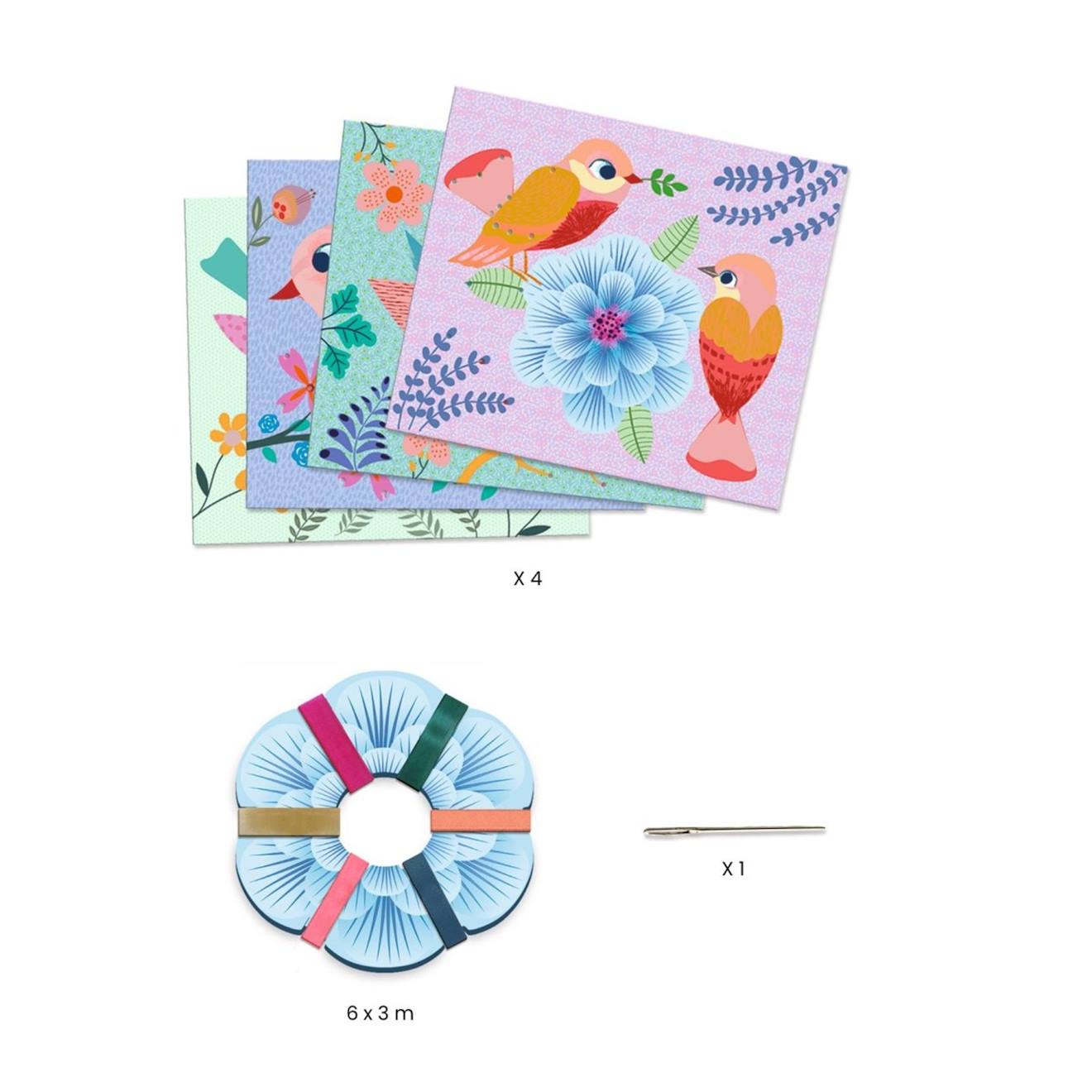 Artistic loops primavera multicolore