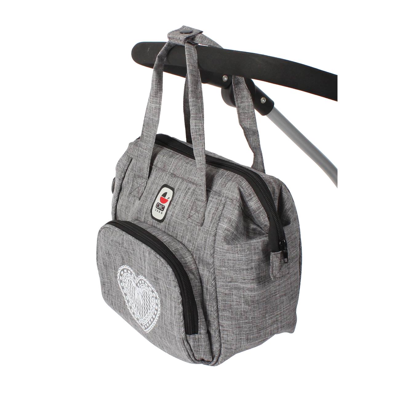 Sac À Langer Pour Poupées Gris