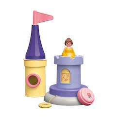 Jouet-Jeux d'imagination-Figurines, mini mondes, héros et animaux-Tourelle de belle avec musique 71458