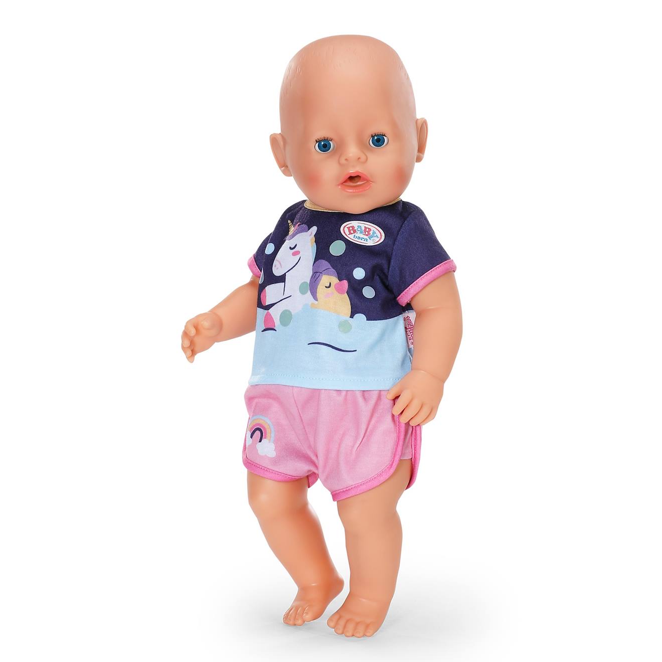 Baby Born Pyjama Licorne 36 Cm Multicolore