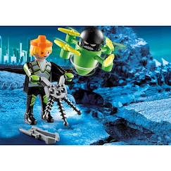 Jouet-Jeux d'imagination-Agent avec drone 70248