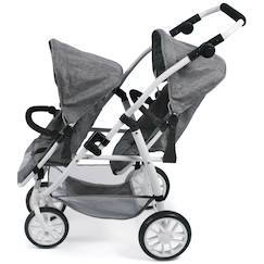 Jouet-Poupons et poupées-Poupées mannequins et accessoires-Le buggy tandem vario pour poupons