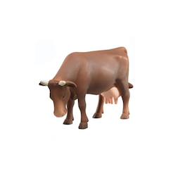 Jouet-Figurine vache - brun