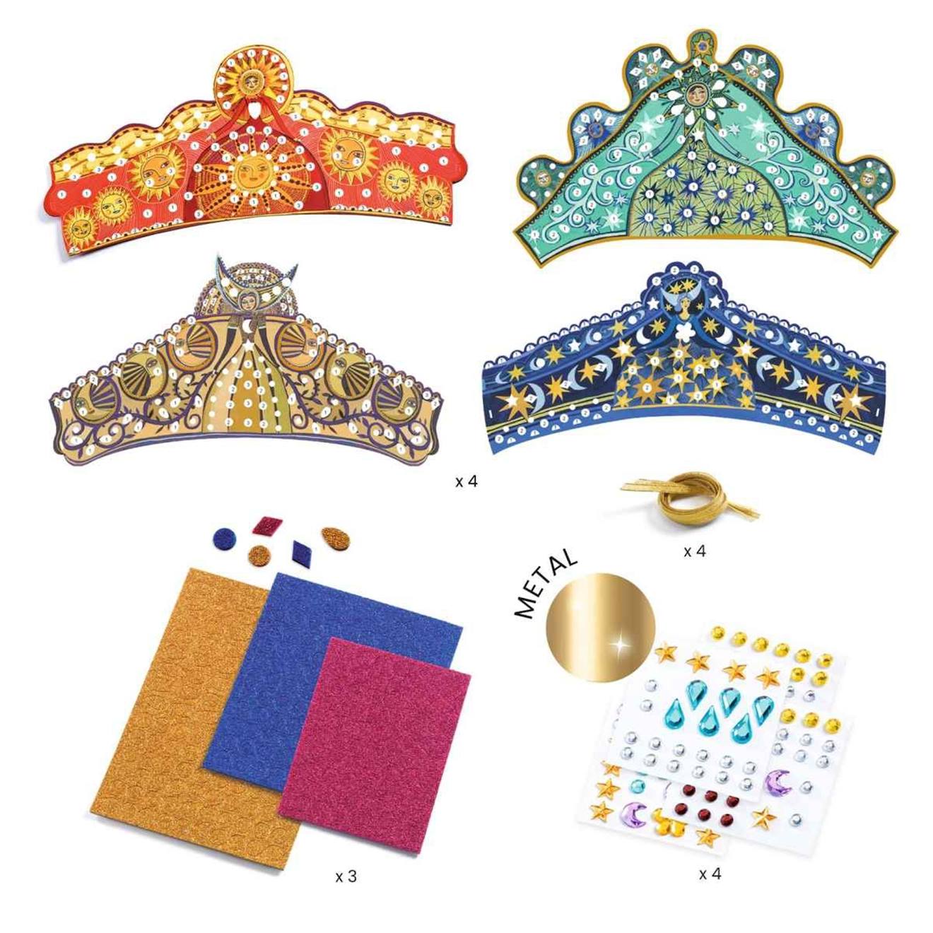 Diadèmes Mosaïques À Décorer Multicolore