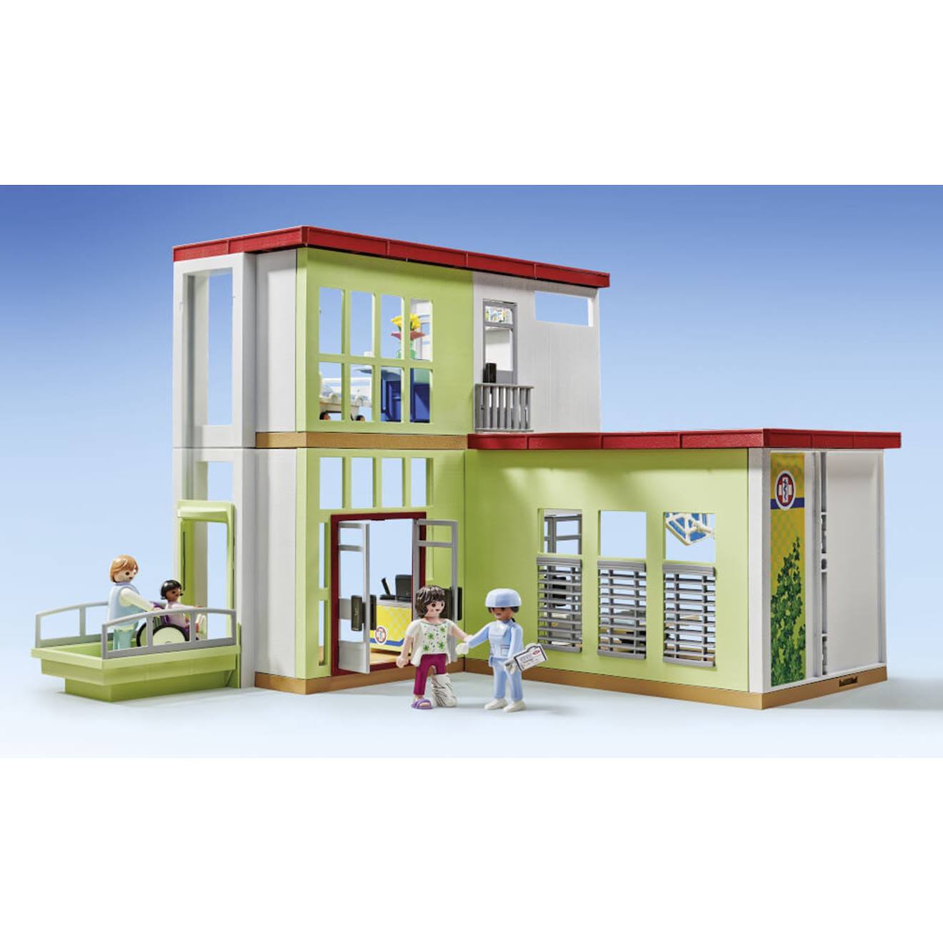 Action Heroes Hôpital Aménagé 71615 Multicolore